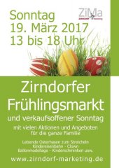 9. Zirndorfer Frühlingsmarkt am 19. März 2017