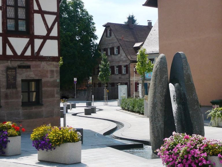 Rathausplatz-Brunnen